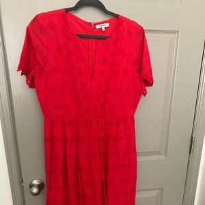 Madewell Tea Length Dress